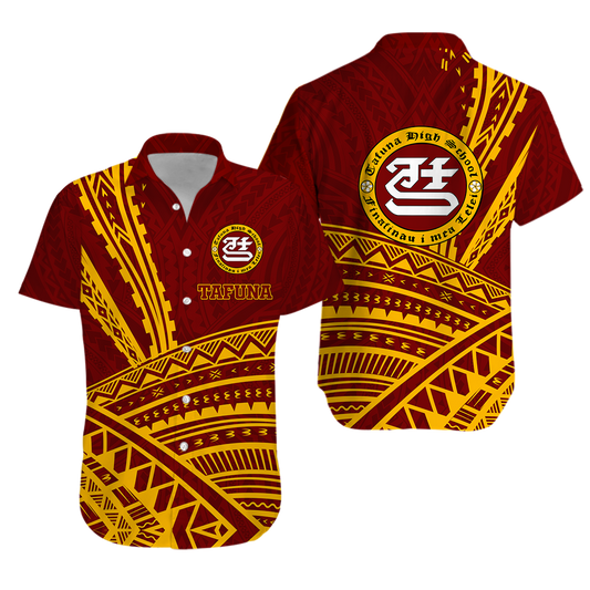 Tafuna High School American Samoa Pride Hawaiian Shirt -