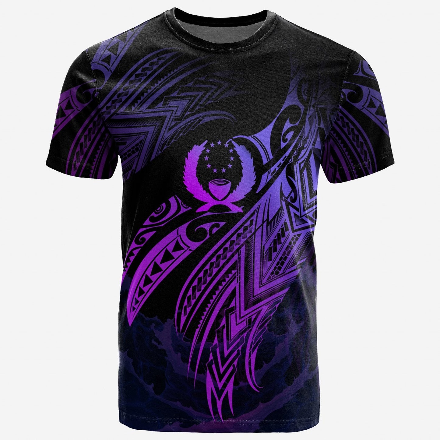 Pohnpei Micronesia T - Shirt - Micronesia Legend Purple Version