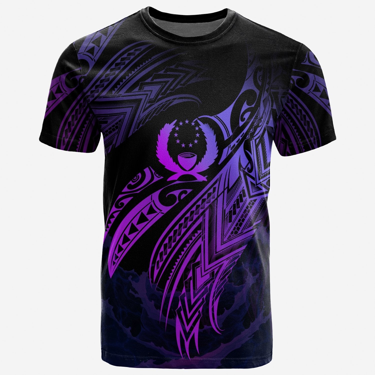 Pohnpei Micronesia T - Shirt - Micronesia Legend Purple Version