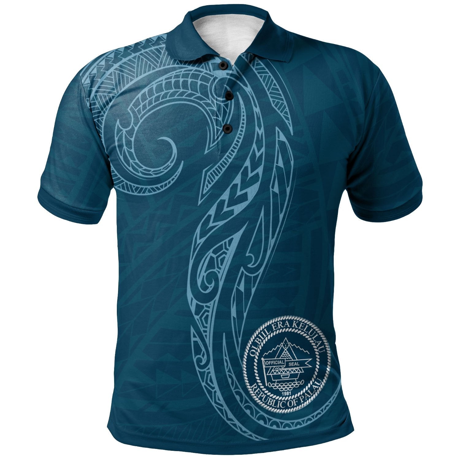 Palau Polo Shirts - Polynesian Style