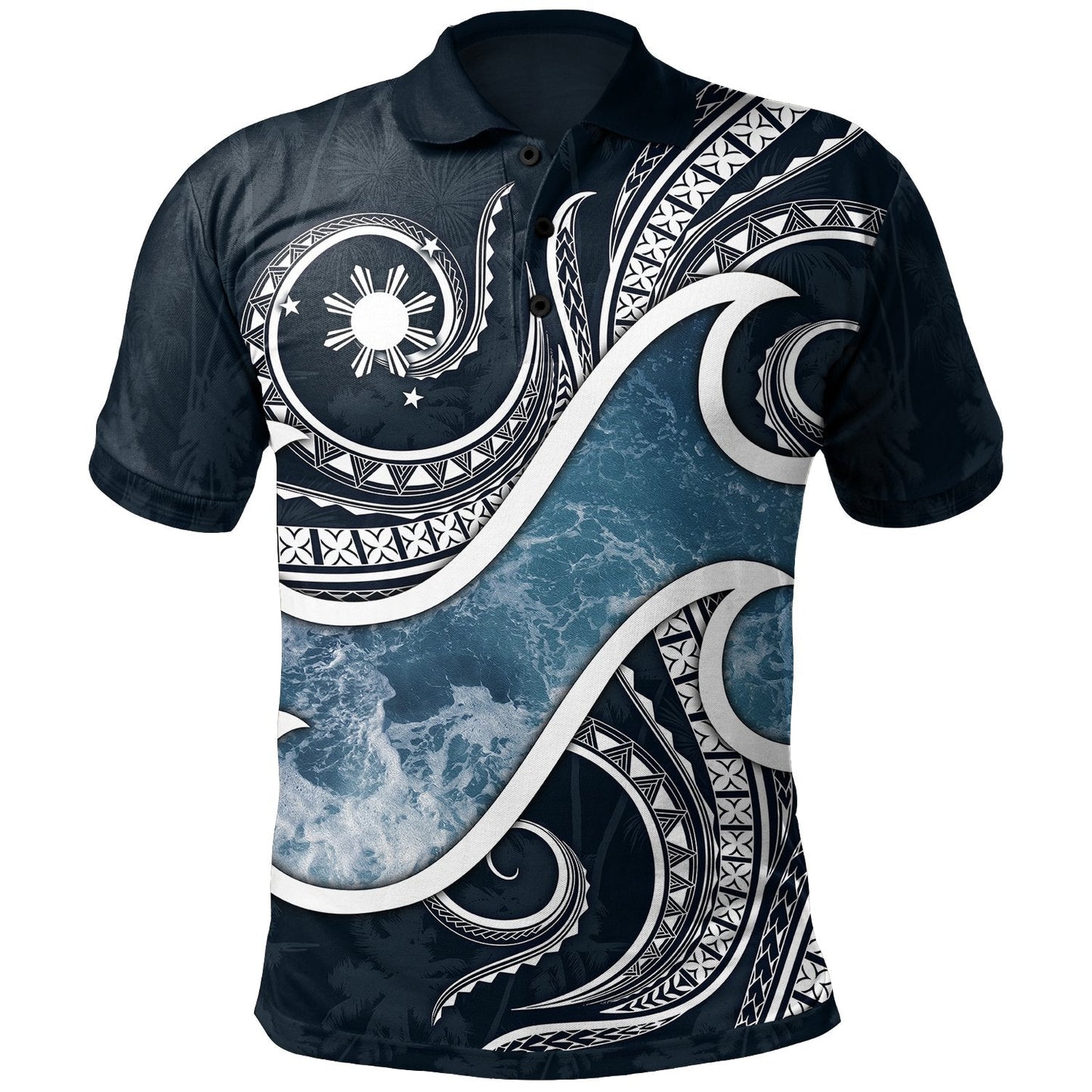 The Philippines Polo Shirt - Ocean Style