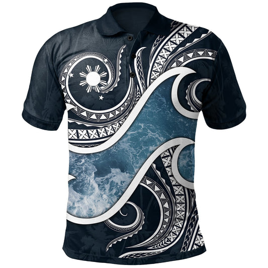 The Philippines Polo Shirt - Ocean Style