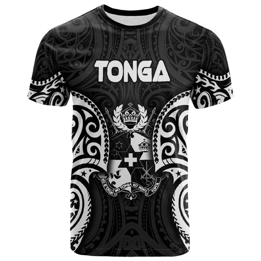 Tonga Polynesian T - Shirt - Tonga Spirit White