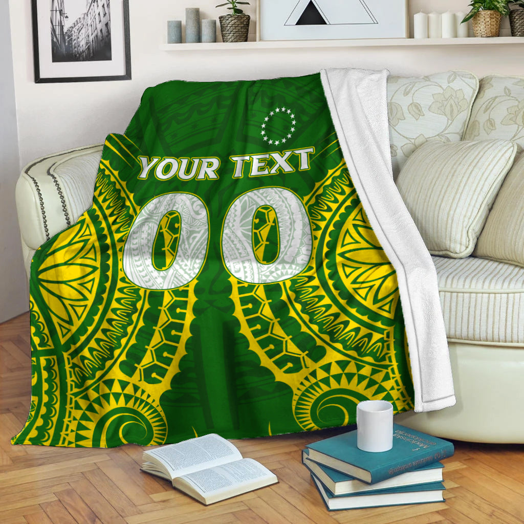 Custom Personalised Cook Islands Blanket Tribal Pattern