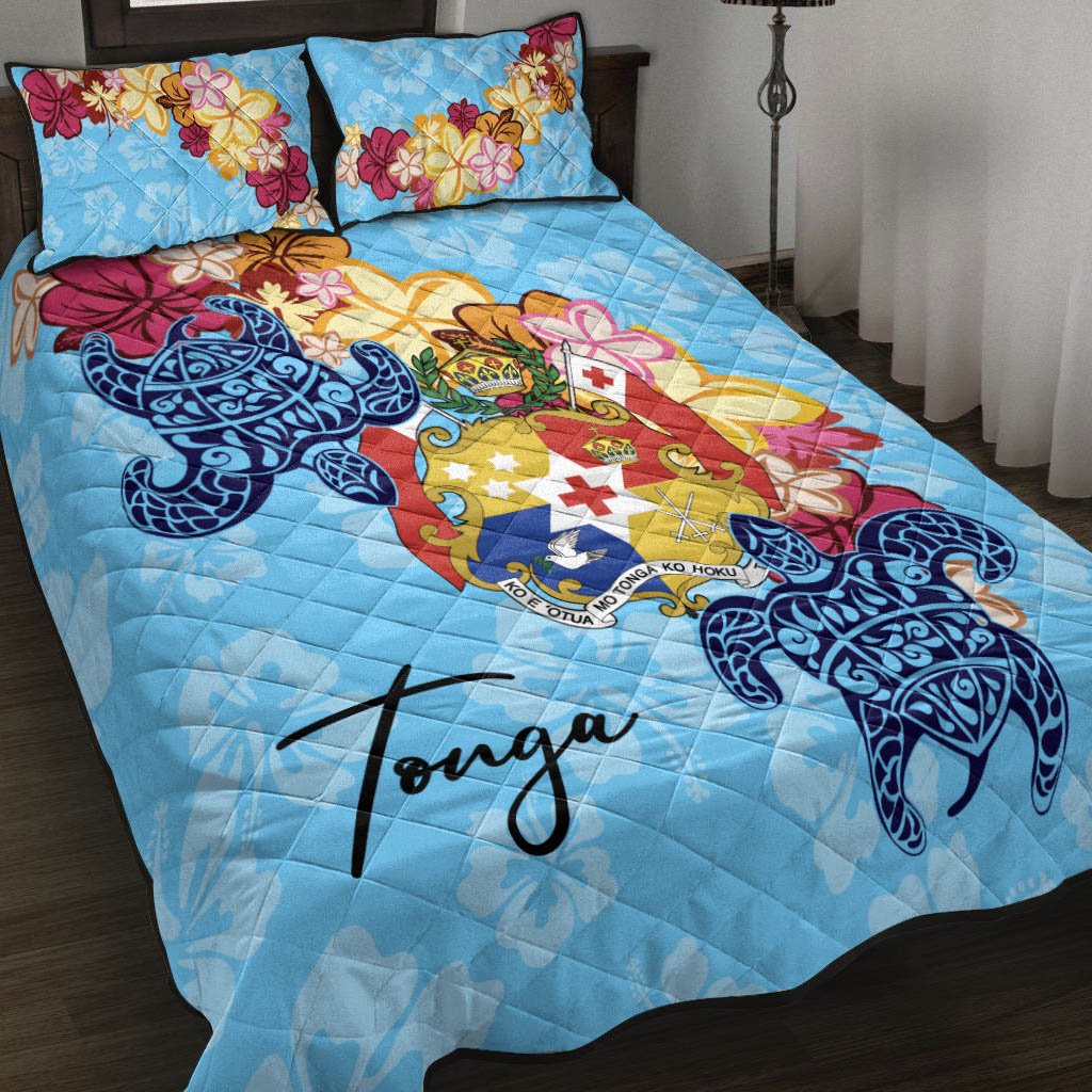 Tonga Quilt Bed Set Tropical Style