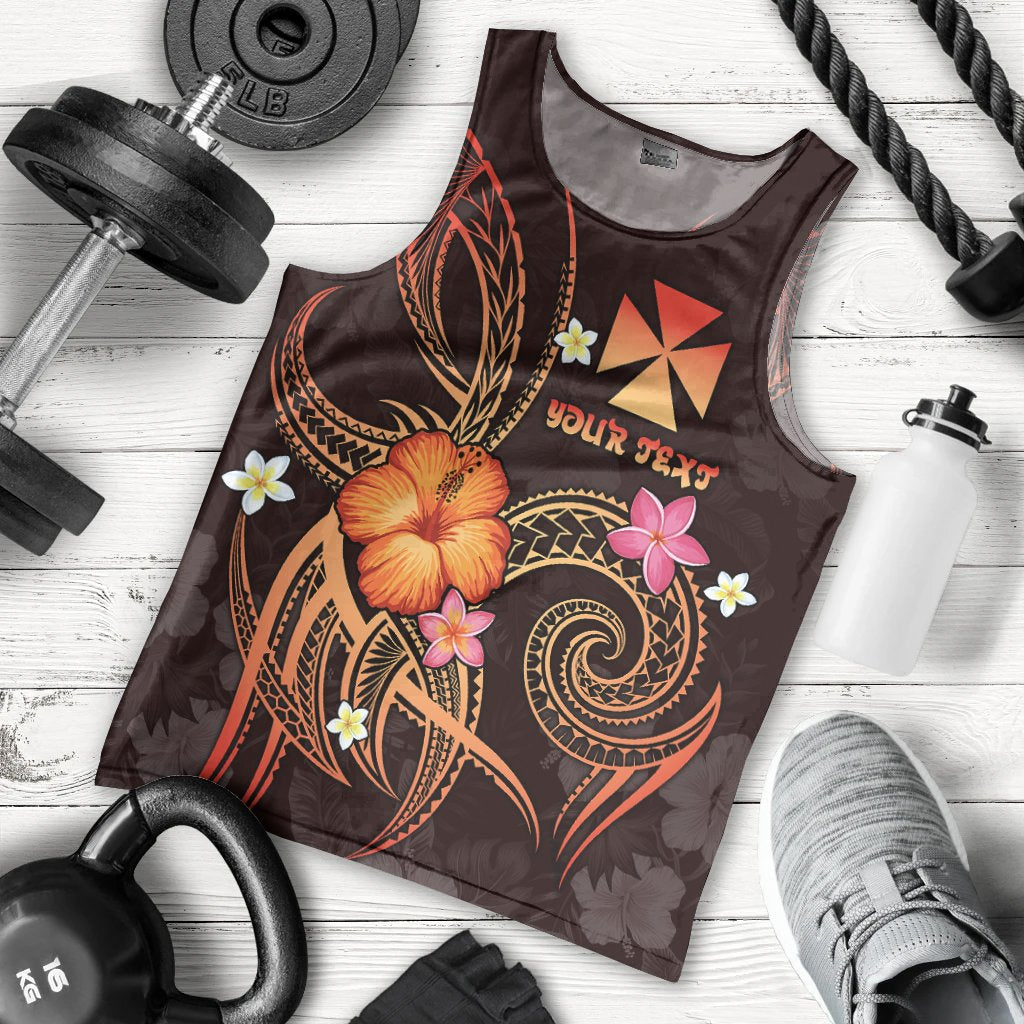 Wallis and Futuna Polynesian Personalised Men's Tank Top Legend of Wallis and Futuna Red