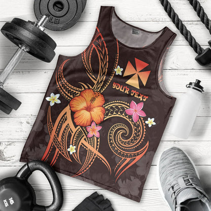 Wallis and Futuna Polynesian Personalised Men's Tank Top Legend of Wallis and Futuna Red
