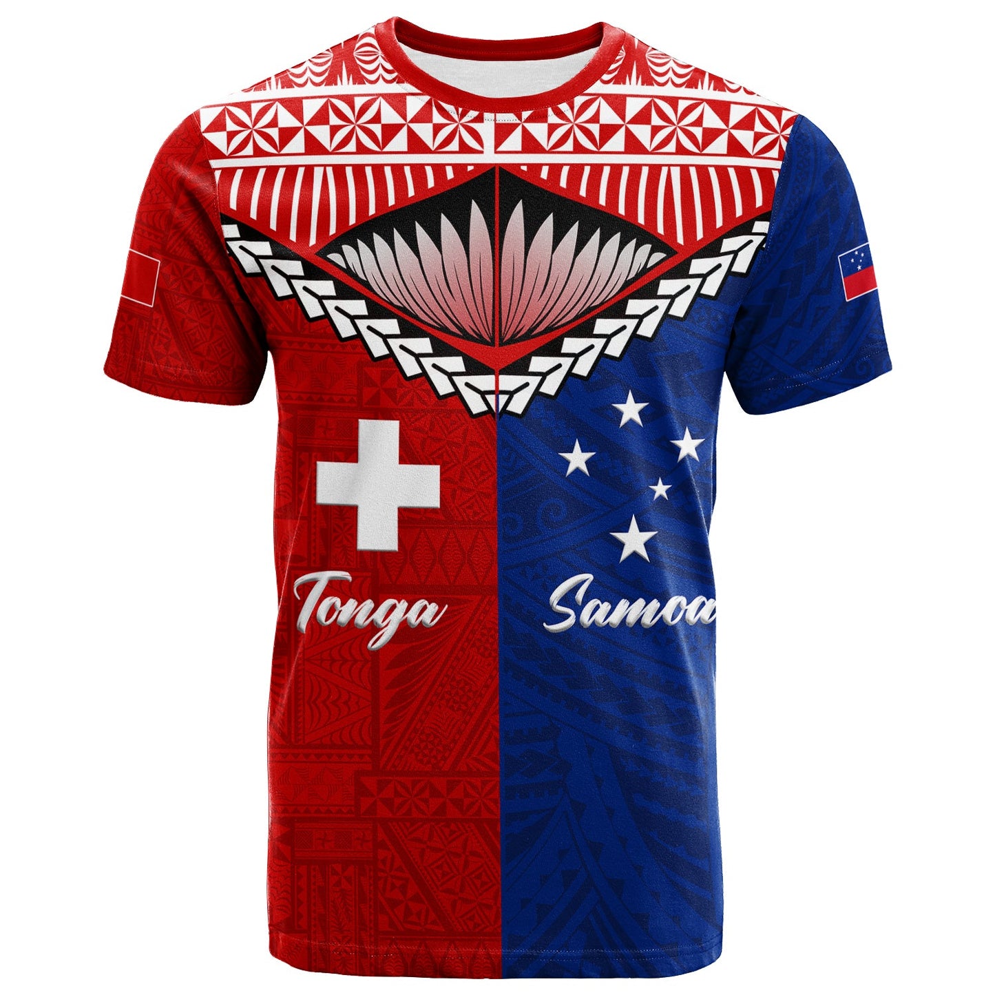 Tonga Combine Samoa Pride T - Shirt -