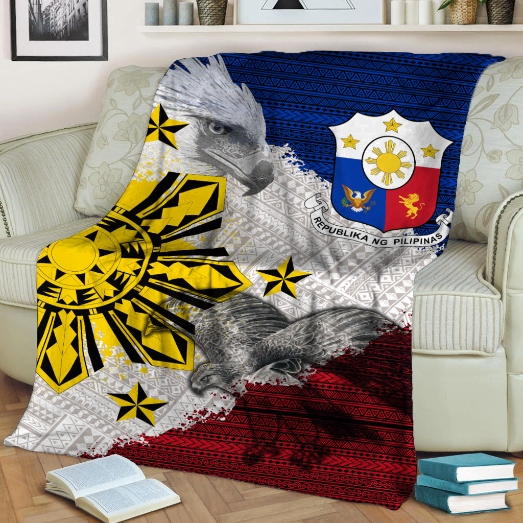 Phillippines Filipino Tribal Eagle Premium Blanket