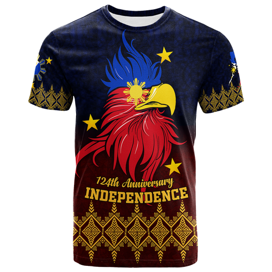 The Philippines Independence Anniversary 124Th Years T - Shirt
