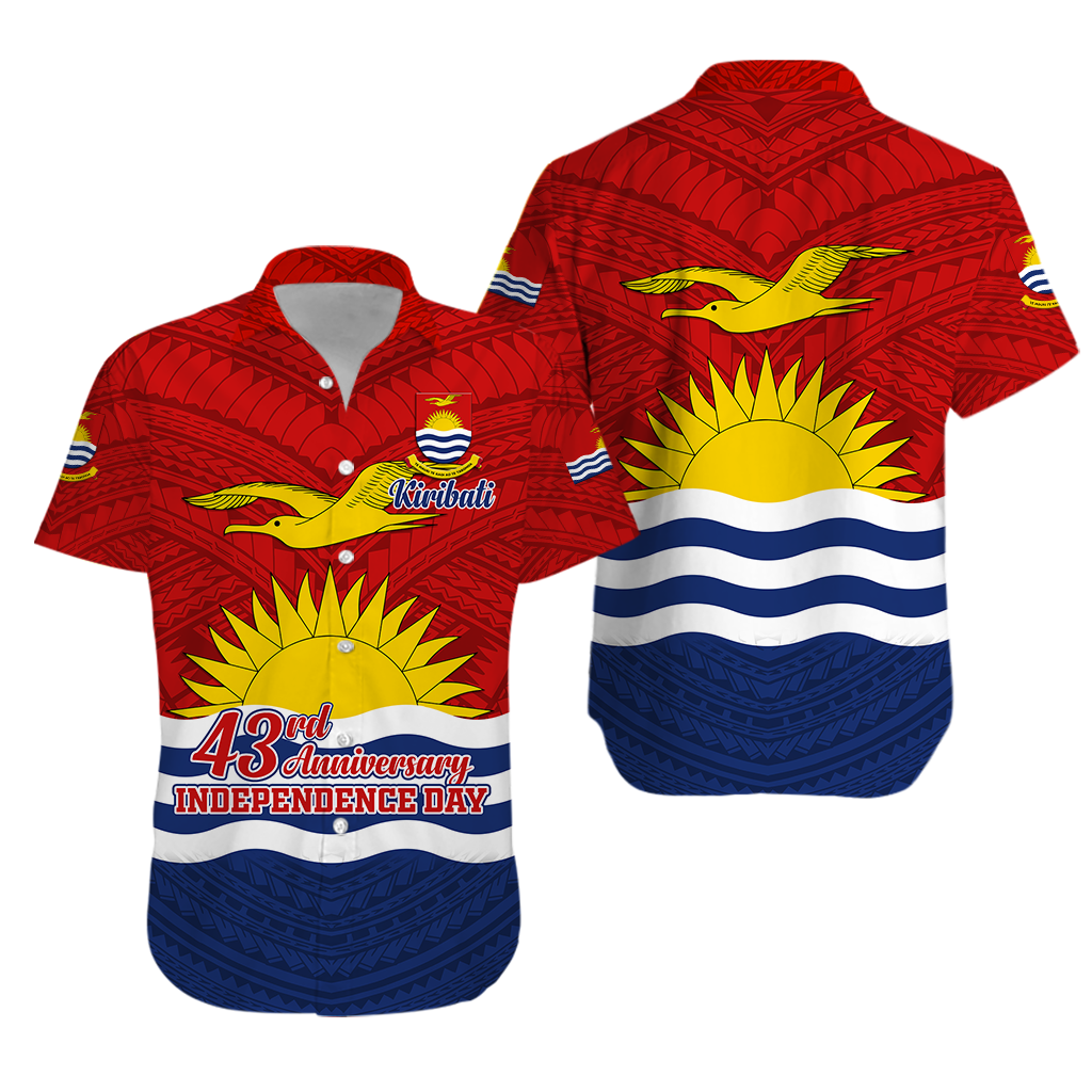 Kiribati 43rd Independence Celebrations Hawaiian Shirt -