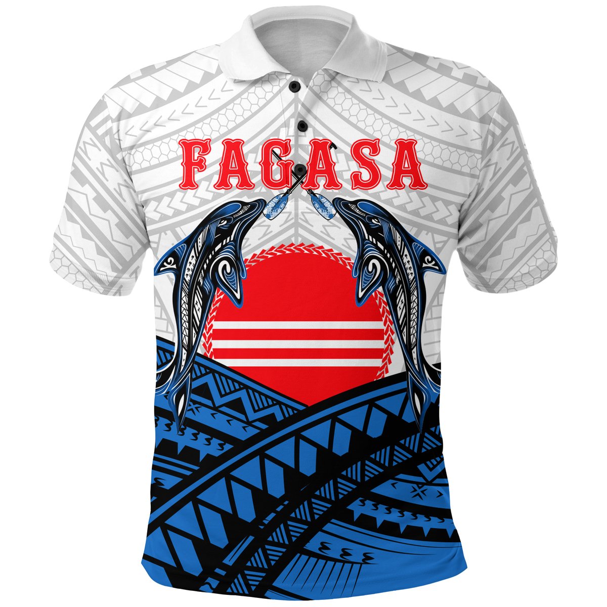 American Samoa Polo Shirt - Fagasa Fealofani Samoa -