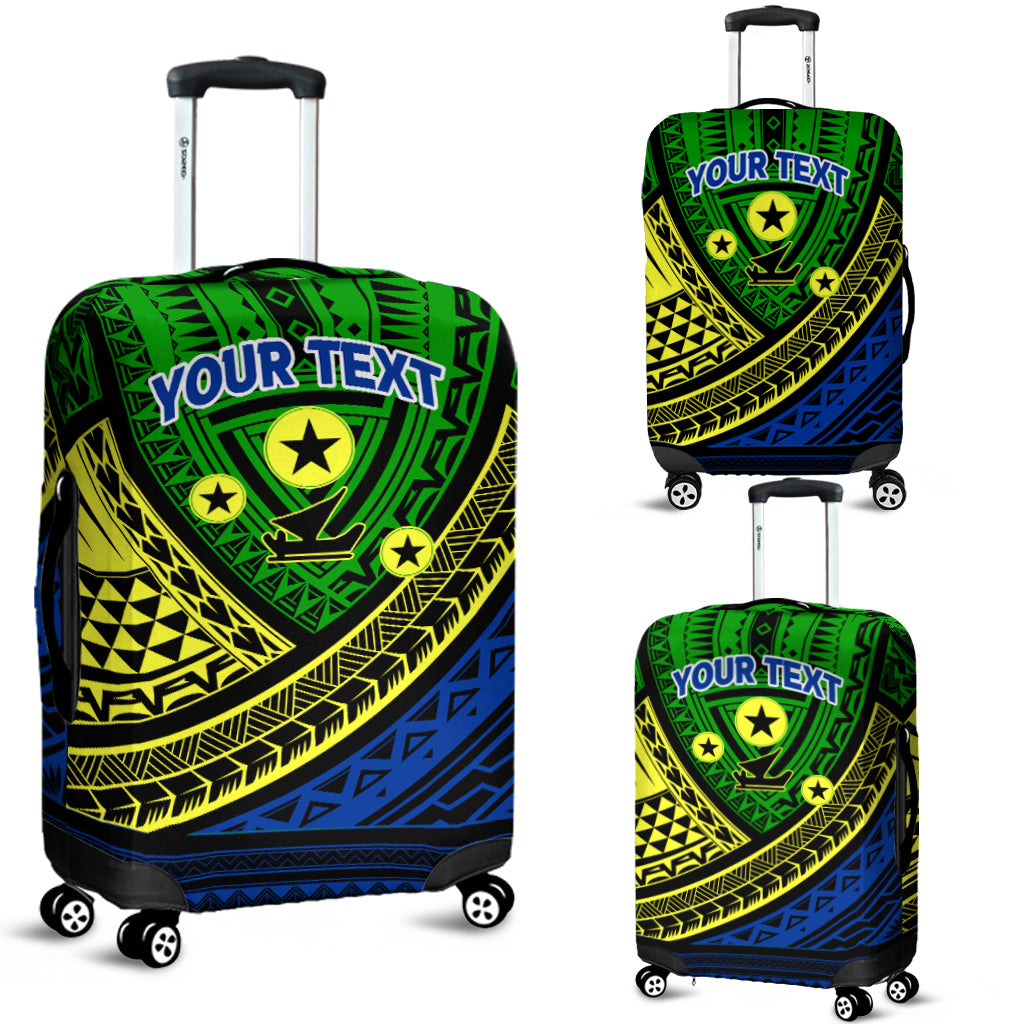 (Custom Personalised) Vanuatu Malampa Province Tribal Pattern Luggage Covers