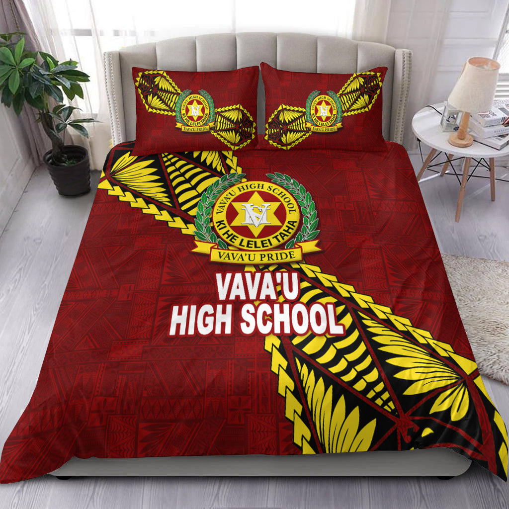 Tonga Vava'u High School Tongan Patterns Bedding Set