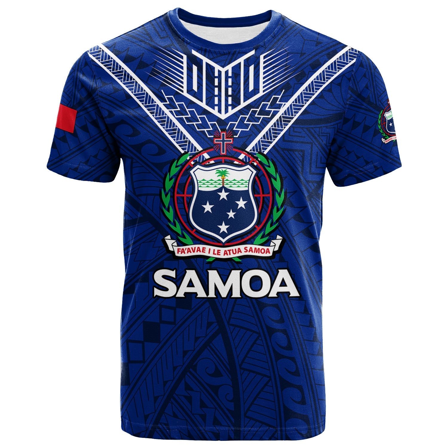 Samoa T - Shirt - Samoan Warrior Pride -