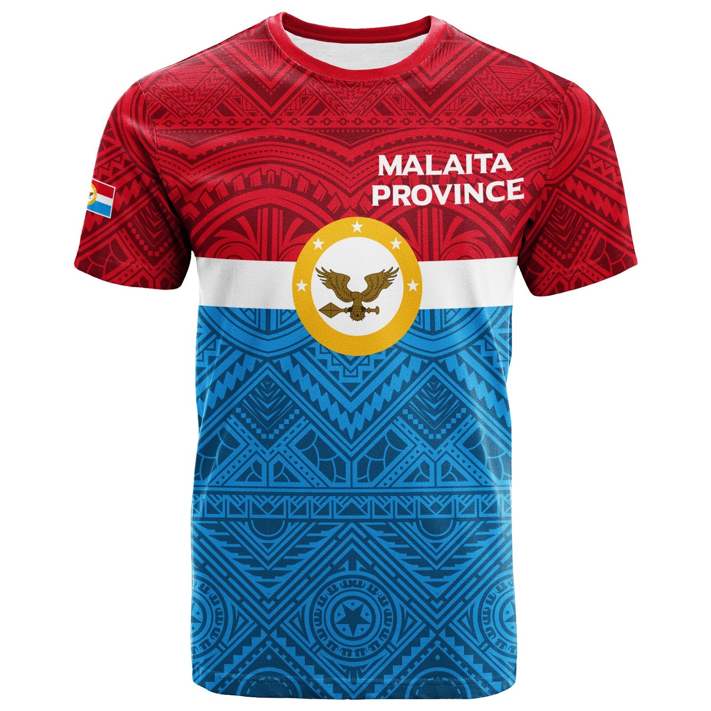 Solomon Islands Malaita Province T Shirt Tribal Pattern 2