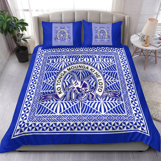 Tupou College Bedding Set Tonga Pattern