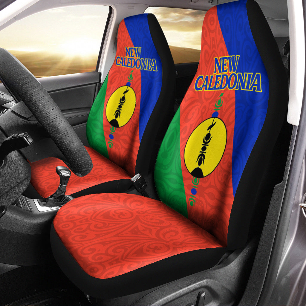 New Caledonia Car Seat Covers Flag Style