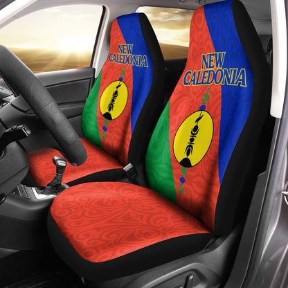 New Caledonia Car Seat Covers Flag Style