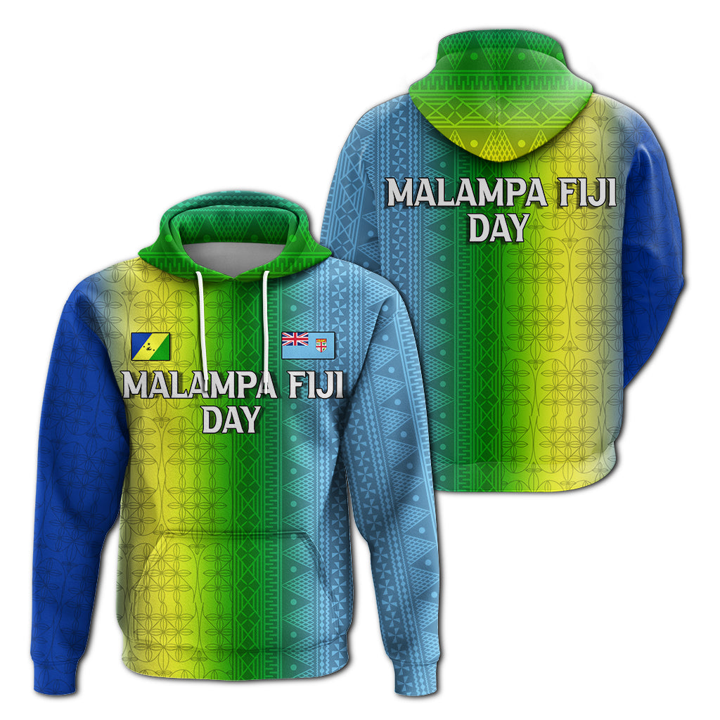 Vanuatu Malampa Fiji Day Hoodie Flag Version