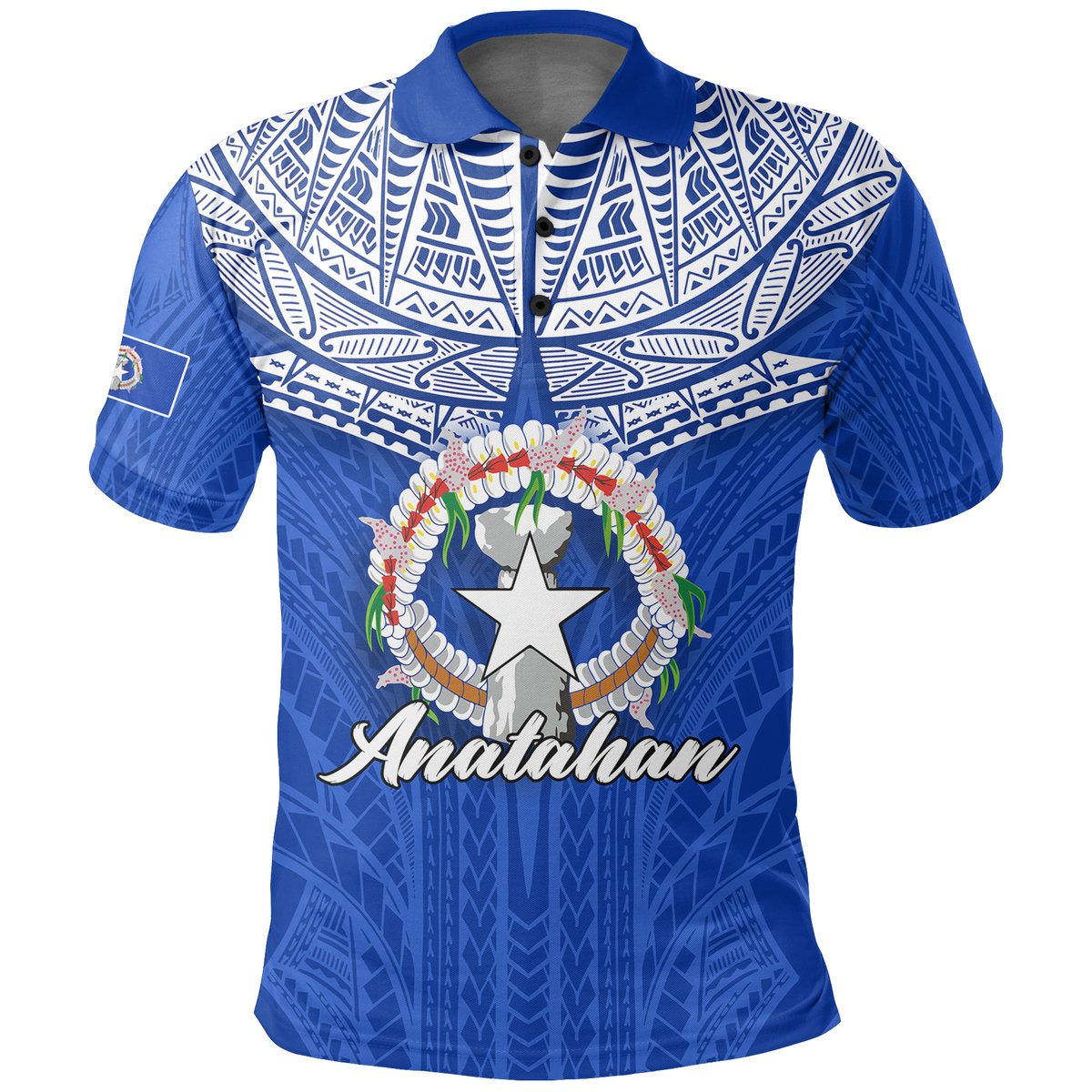 Northern Mariana Islands Anatahan Polo Shirt Shirt