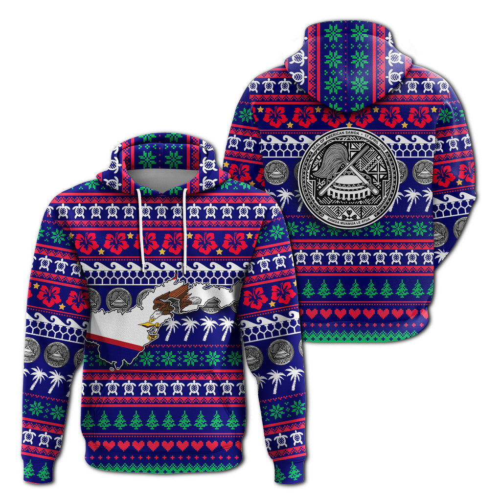American Samoa Christmas Hoodie Ugly Christmas
