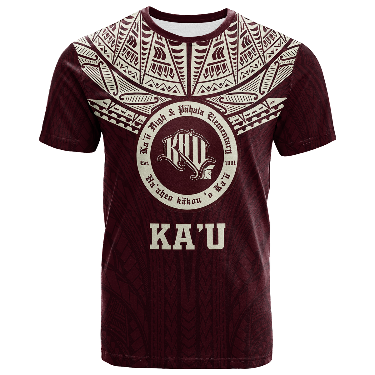Hawaii Kau High & Pahala Elementary School Pride T Shirt 2