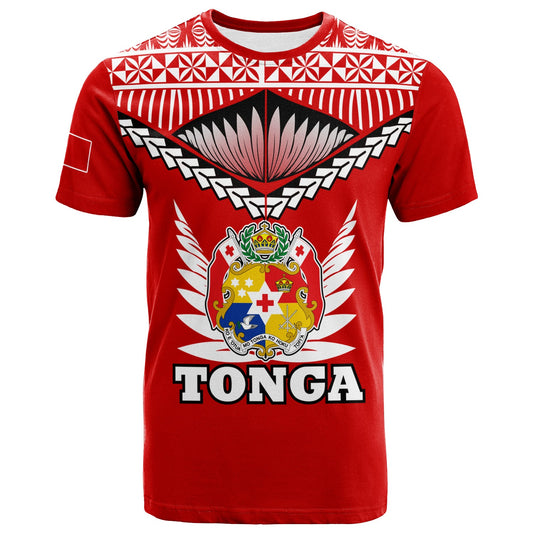 Tonga T - Shirt - Tongan Pride Coat Of Arms Shirt