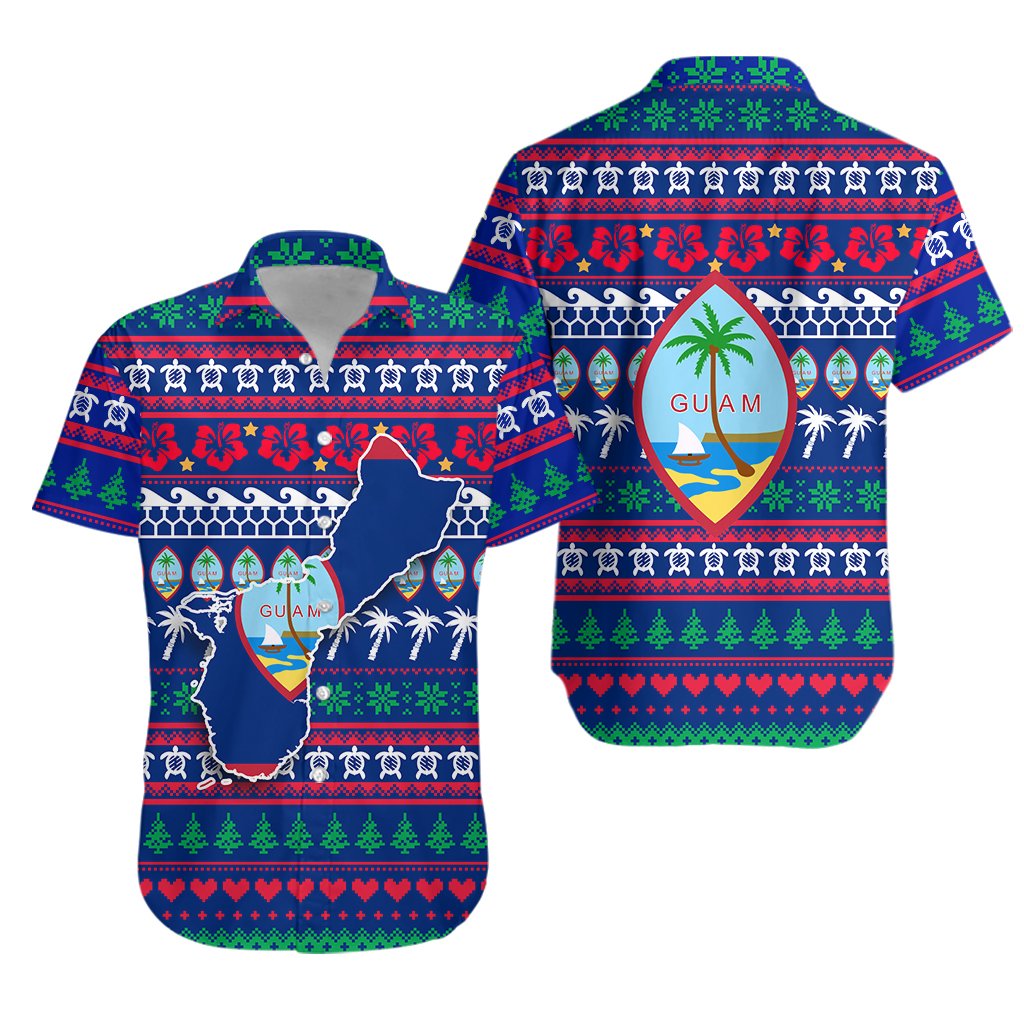 Guam Christmas Hawaiian Shirt - Ugly Christmas -