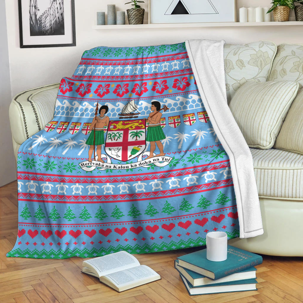 Fiji Christmas Blanket Ugly Christmas