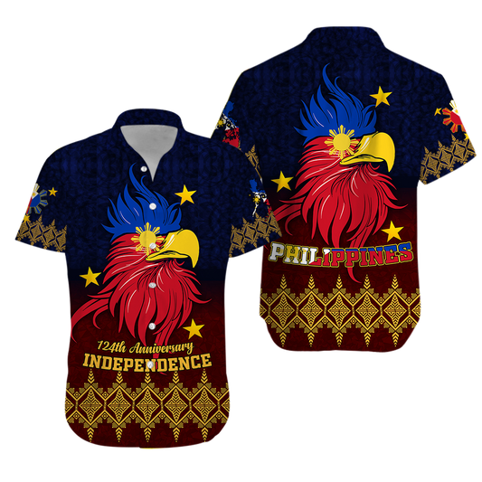 The Philippines Independence Anniversary 124th Years Hawaiian Shirt -