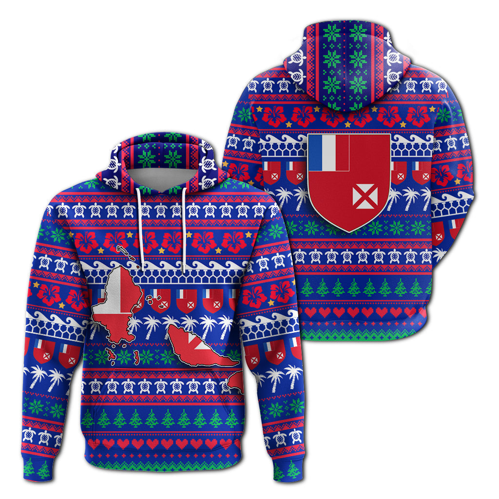 Wallis and Futuna Christmas Hoodie Ugly Christmas