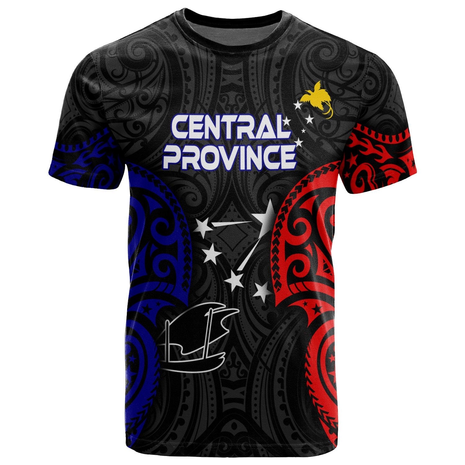 Papua New Guinea Central Province Polynesian T - Shirt - Spirit Version