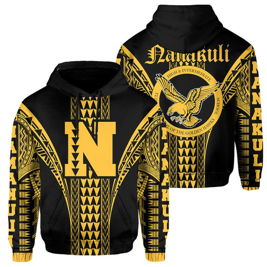 Hawaii Hoodie Nanakuli High Pullover Hoodie AH