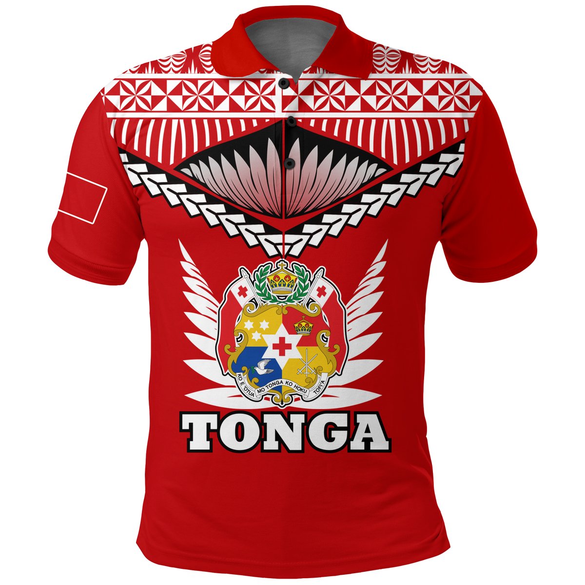 Tonga Polo Shirt - Tongan Pride -