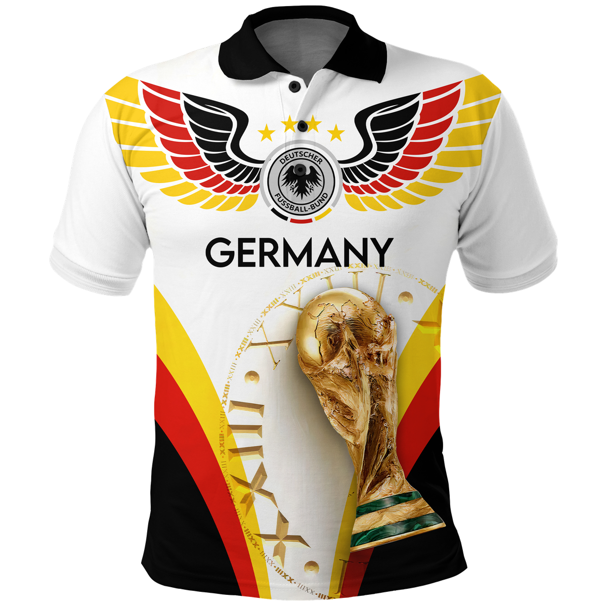 Germany Polo Shirt Football 2022