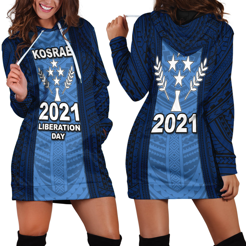 Kosrae Liberation Day 2021 Hoodie Dress