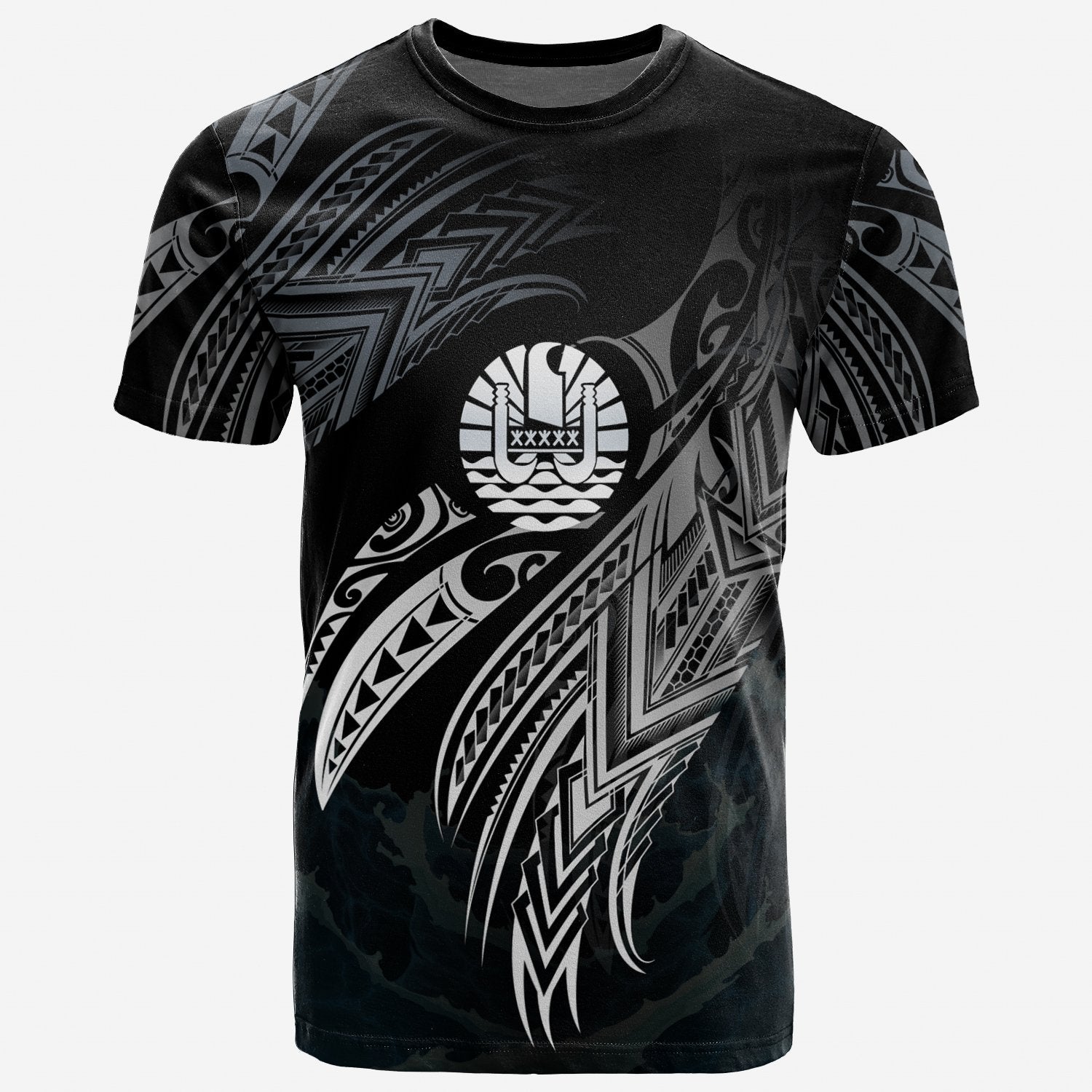 Tahiti Polynesian T Shirt Tahiti Legend White Version