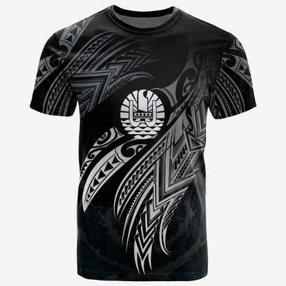 Tahiti Polynesian T Shirt Tahiti Legend White Version