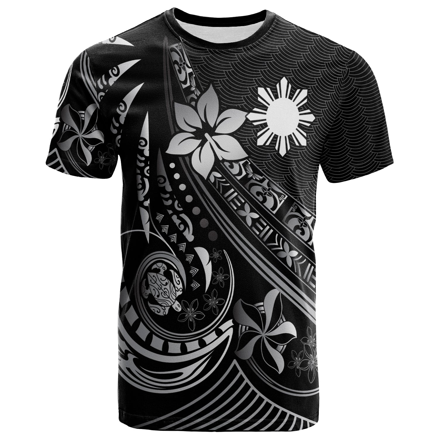 Philippines Polynesian T-Shirt - The Flow Of Ocean