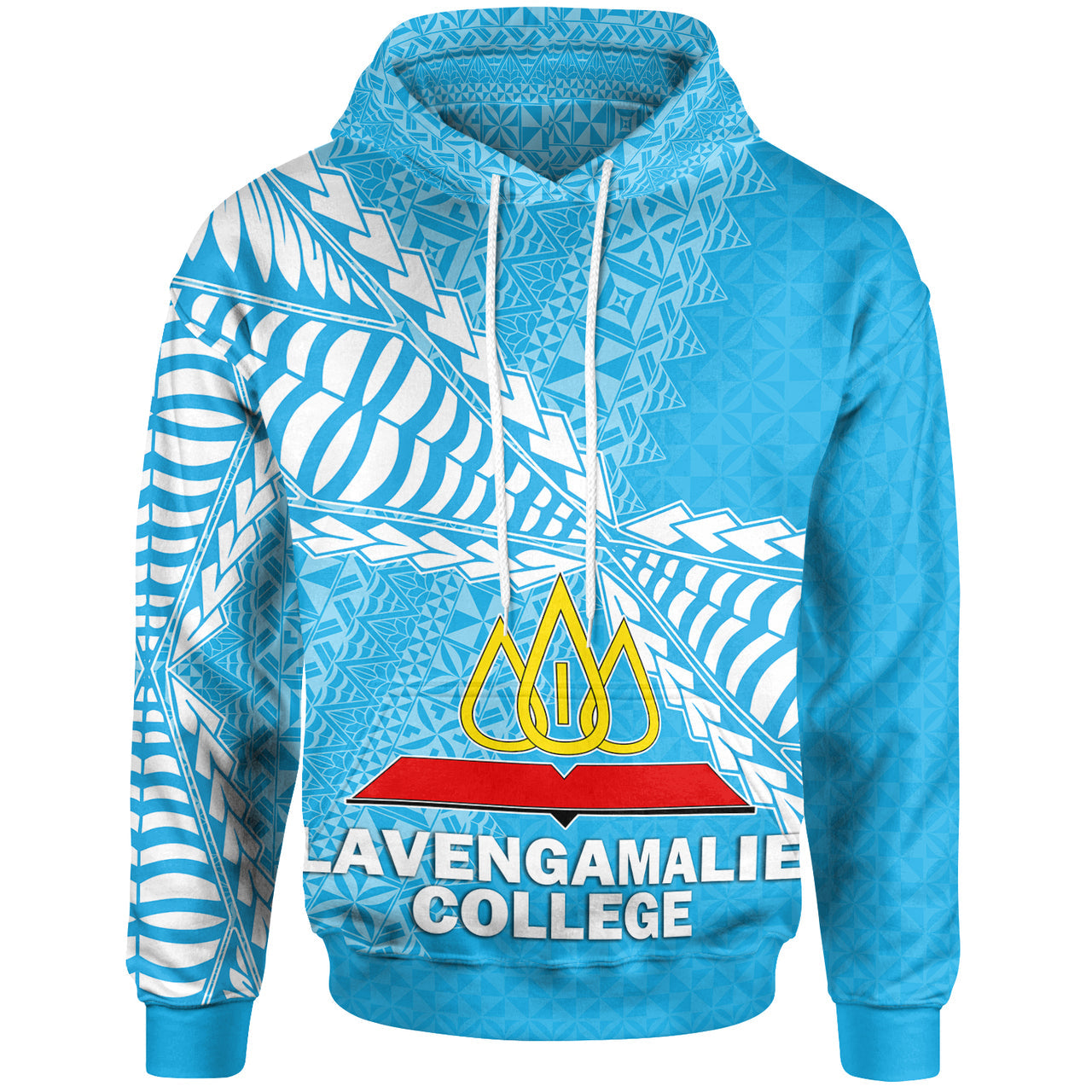 Tonga Hoodie Lavengamalie College Tongan Pattern
