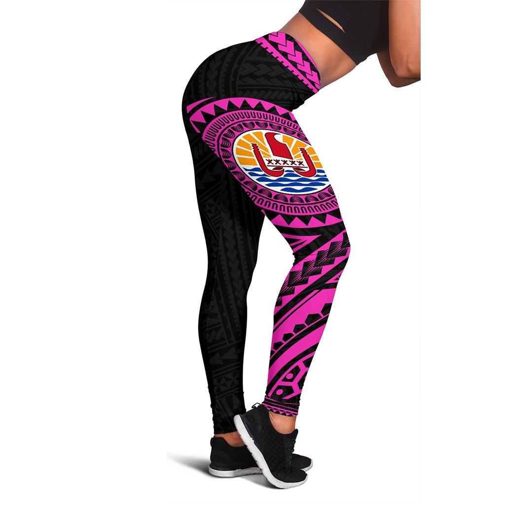Tahiti Women's Leggings - Polynesian Pink Version