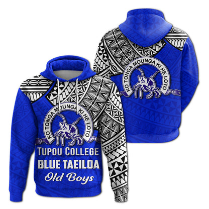 Tupou College BLUE TAEILOA Old Boys Hoodie