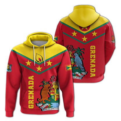 Grenada Hoodie Proud Grenadian