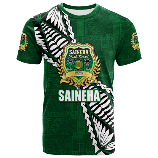 Tonga Saineha High School Tongan Patterns T - Shirt -