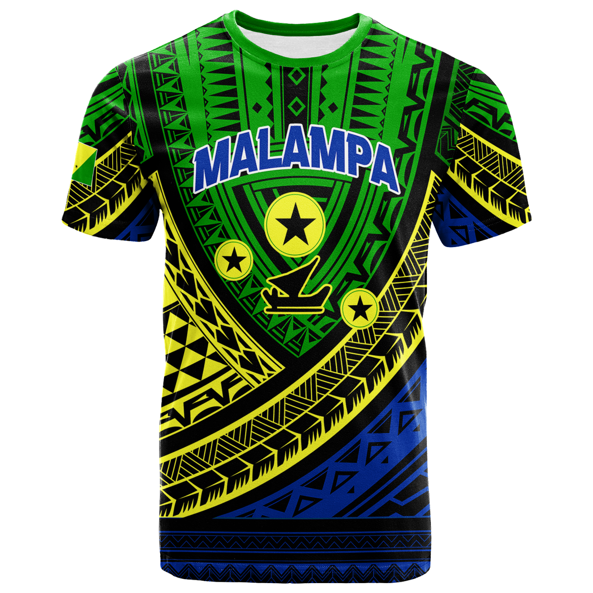 Vanuatu Malampa Province Tribal Pattern T Shirt 2