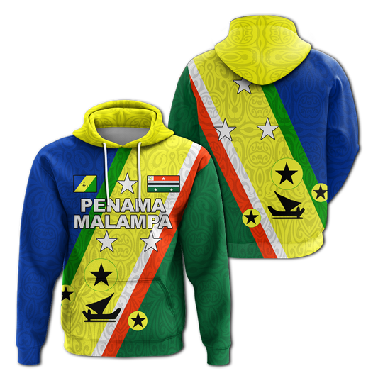 Vanuatu Malampa Penama Combine Hoodie -