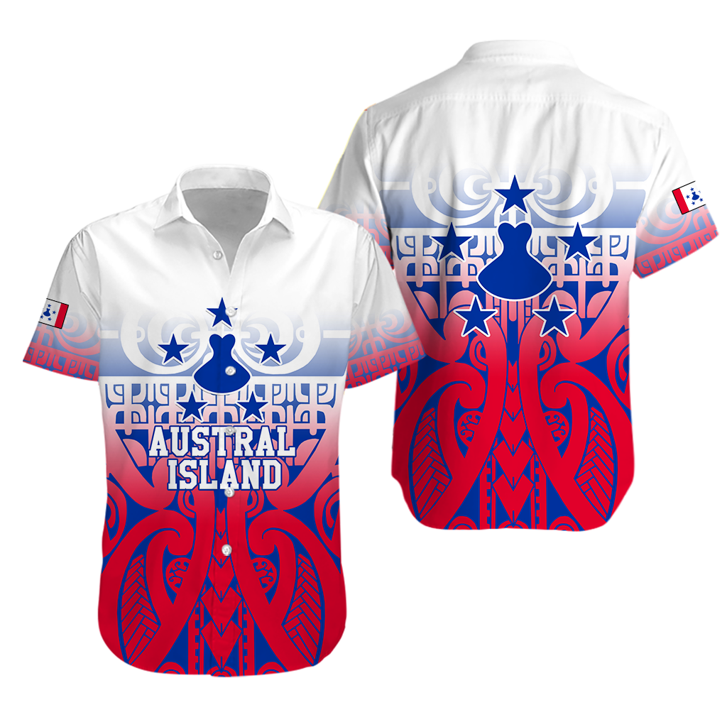 Austral Islands Tribal Hawaiian Shirt -