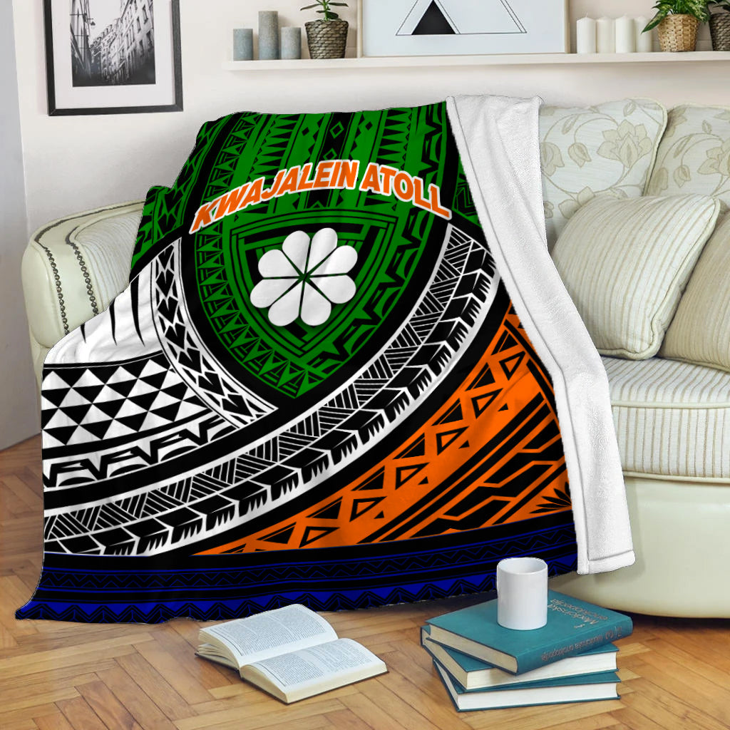 Kwajalein Atoll Tribal Pattern Blanket