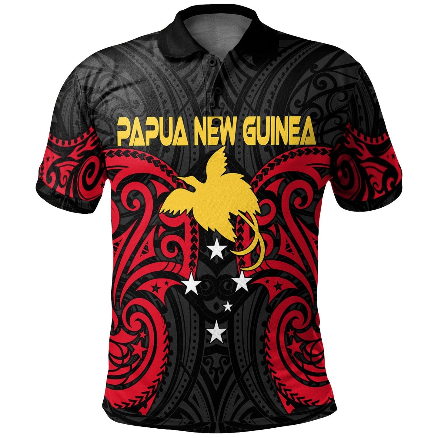Papua New Guinea Polo Shirt - Papua New Guinea Spirit
